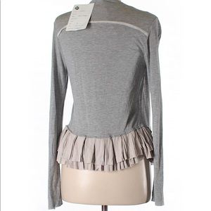 NWOT Kische ruffle cardigan